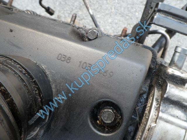 motor na vw volkswagen touran 1,9tdi, 77KW, BKC, 182 000km